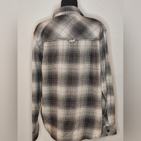 NWT Hurley mens flannel button up sz SM - Picture 4 of 8
